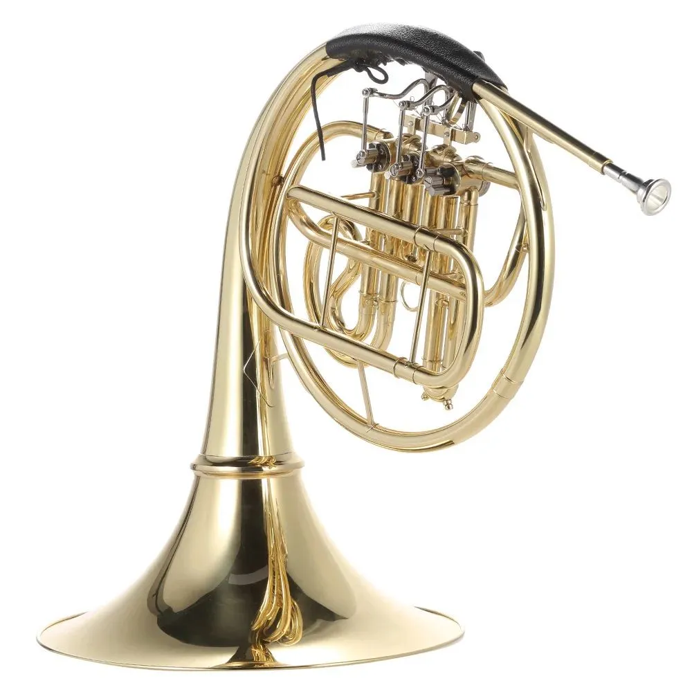 Split Instruments DHgate.com:Gold Lacquer Single-Row Split French Horn for Musicians ...