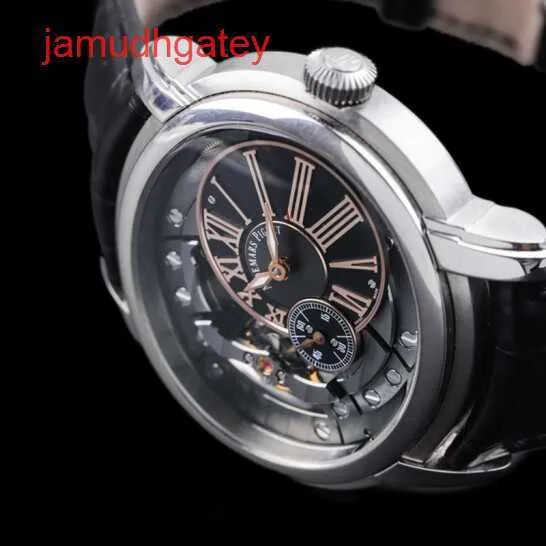 Ap Swiss Luxury Watch Millennium Series 15350. Automatische mechanische Herrenuhr mit einem Durchmesser von 47 mm, hergestellt aus Präzisionsstahlmaterial, Einzeluhr