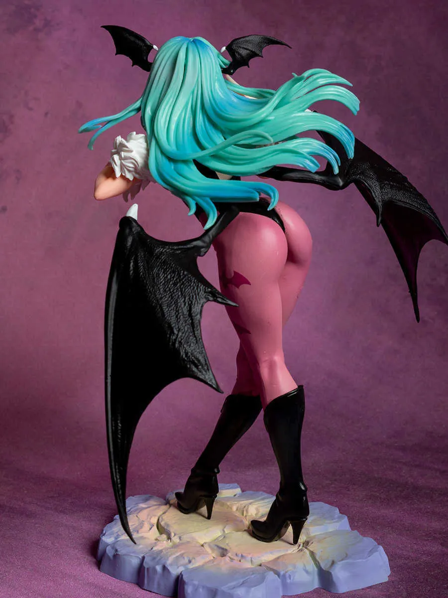 Figurine Morrigan Aensland 23 Cm - Darkstalkers Vampire Hunter - PVC - Neuve