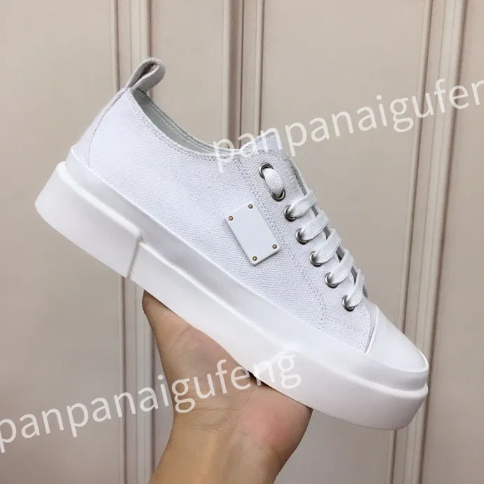 Top Hot Designer Track Sneakers Platform Trainer Shoes Hombres Mujeres Leather Sneaker White Black zapatos cómodos