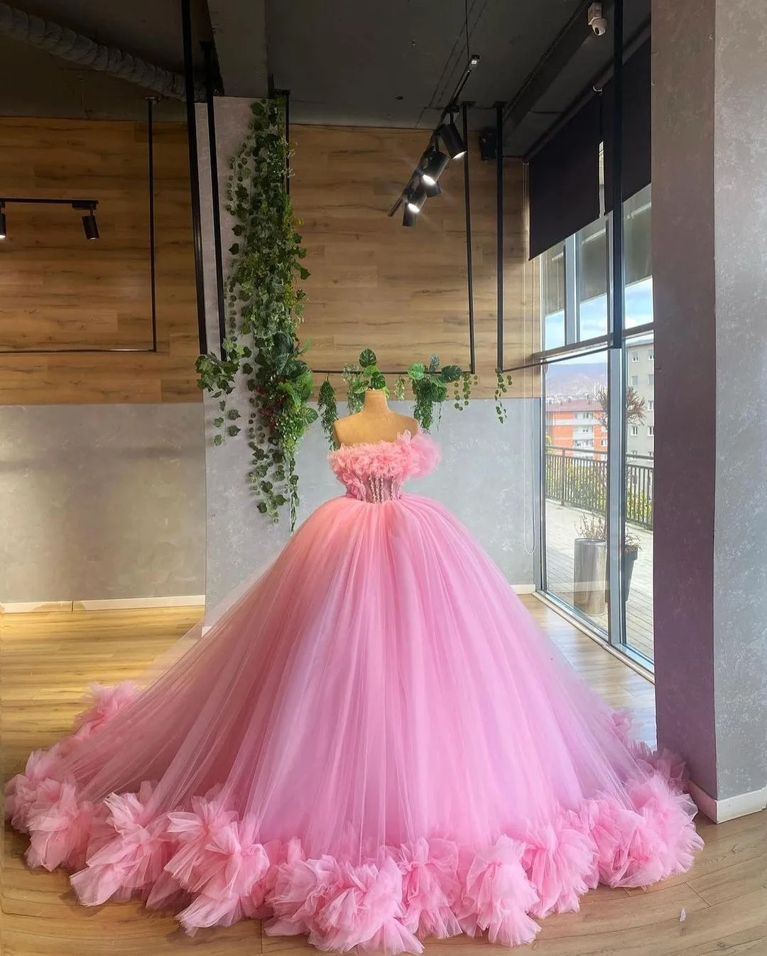 Buy Pink Ball Gown for Women Online from India's Luxury Designers 2024