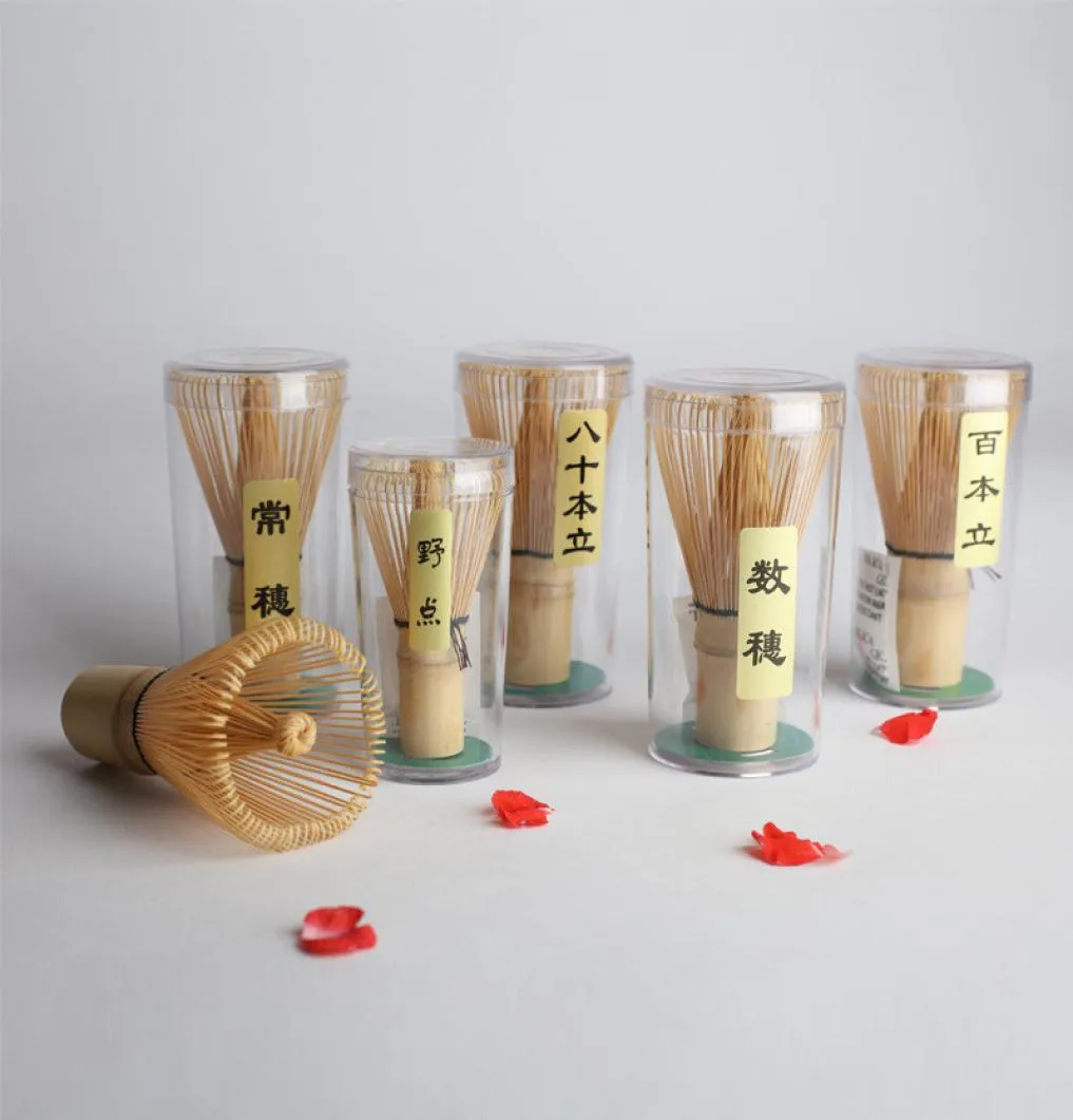 Bambu te visp te borste japansk ceremoni bambu matcha praktiskt pulver visp kaffe grön japansk te visp pensel scoop9911405