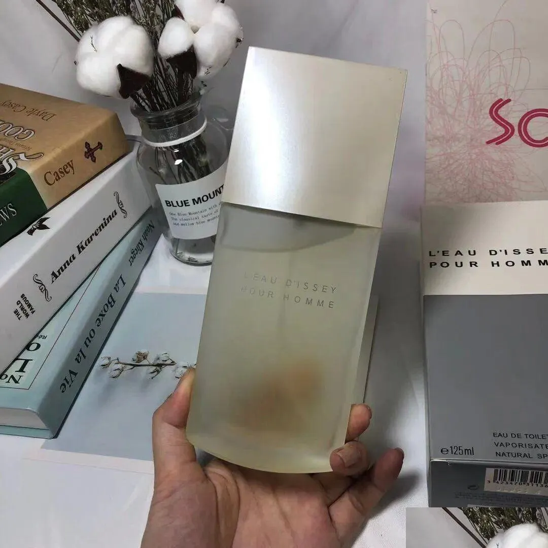 향당 125ml 코드 parfum 리필 가능한 스프레이 맨 향기 오래 지속되는 좋은 냄새 부음 Homme Male Cologne High Version Quality Dhmzs