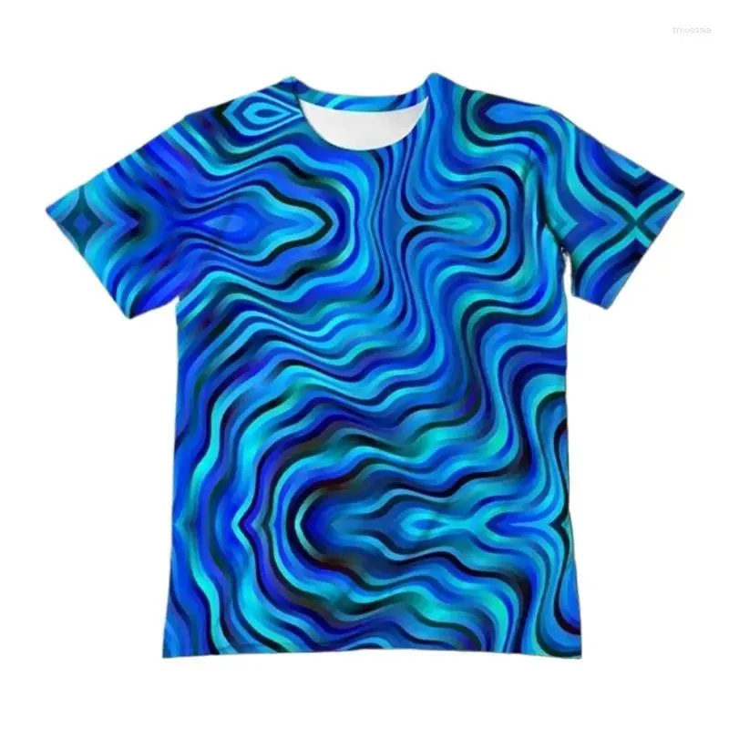 T-shirts pour hommes surdimensionnés T-Shirt hauts impression 3D forte grande taille décontracté mode à manches courtes T-Shirt gros hommes vêtements d'été