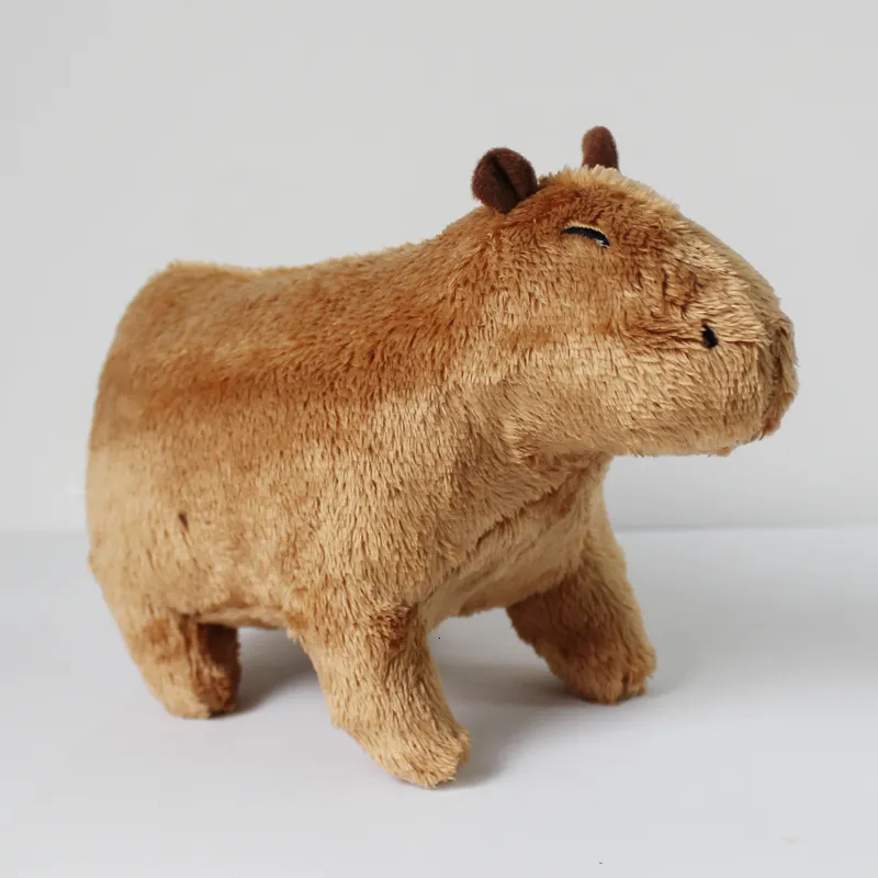 Peluche Capybara pour enfants, poupées peluches, poupées douces