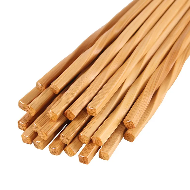 Eetstokken bamboe chopsticks 24cm keukenbar servies eco -vriendelijk dh7875
