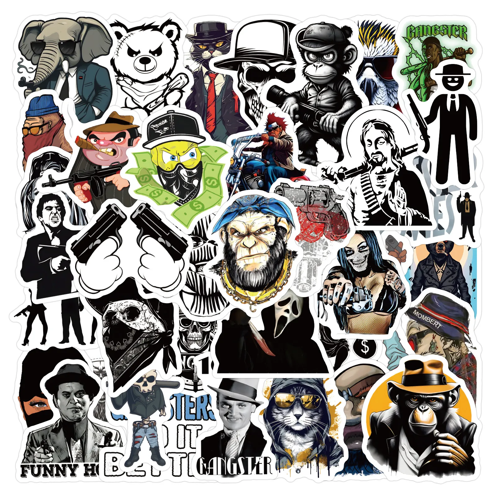 ERREINGE - Adesivo 10 cm TIGRE - Sticker PVC | Decal compatibile per Auto, Moto, Scooter, Casco, Laptop, Camper, Cofano, Bici
