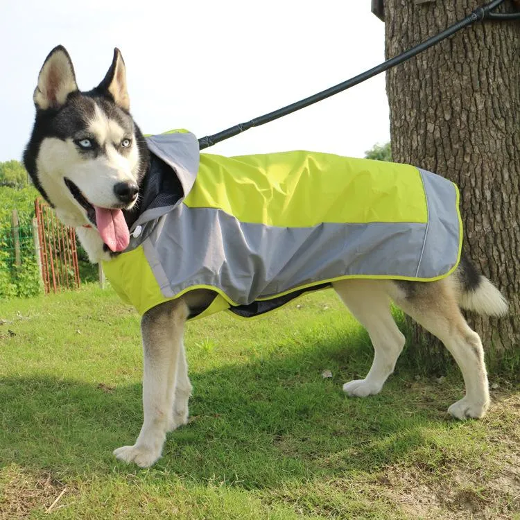 Raincoats Ny husdjur Dog Rain Coat Waterproof Jackets Breattable Assault Raincoat For Big Dogs Cats Apparel Cloths Pet Supplies 7xl 8xl 9xl