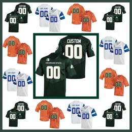 2023 NCAA Colorado State Rams College Football Jerseys Chase Wilson Ryan Stonehouse Justin Michael Keith Williams Gary Williams Cayden Camper