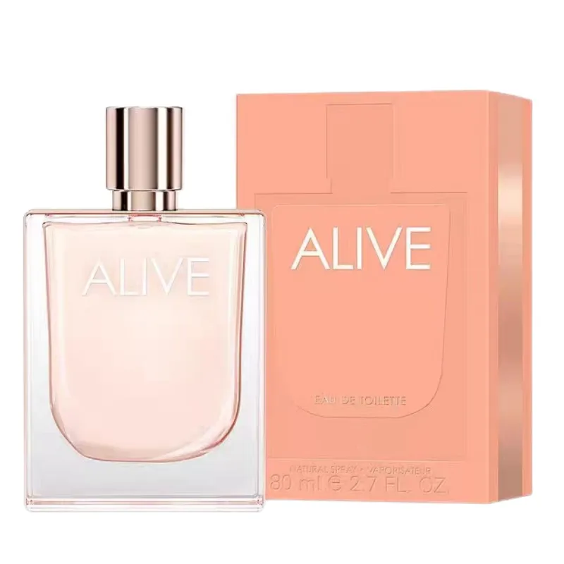 Brand Alive Perfume 80 ml Kobiety Zapach Noble Wood Eau de Parfum Długowy zapach Edp Lady Girl Spray 2,7fl.OZ Szybki statek 321a