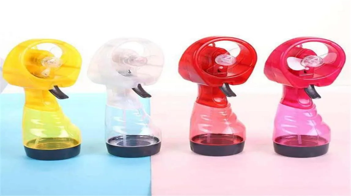 Water Spray Cool Fan Handheld Electric Mini Fan Portable Summer Cool Mist Maker Fans Party Favor Sea de5338546456