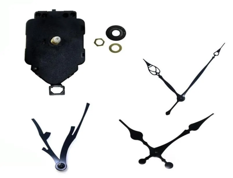 벽 시계 10pcs reloj de pared silent quartz 클럭 운동 진자 바늘 수리 액세서리 고품질 교수형 3267442