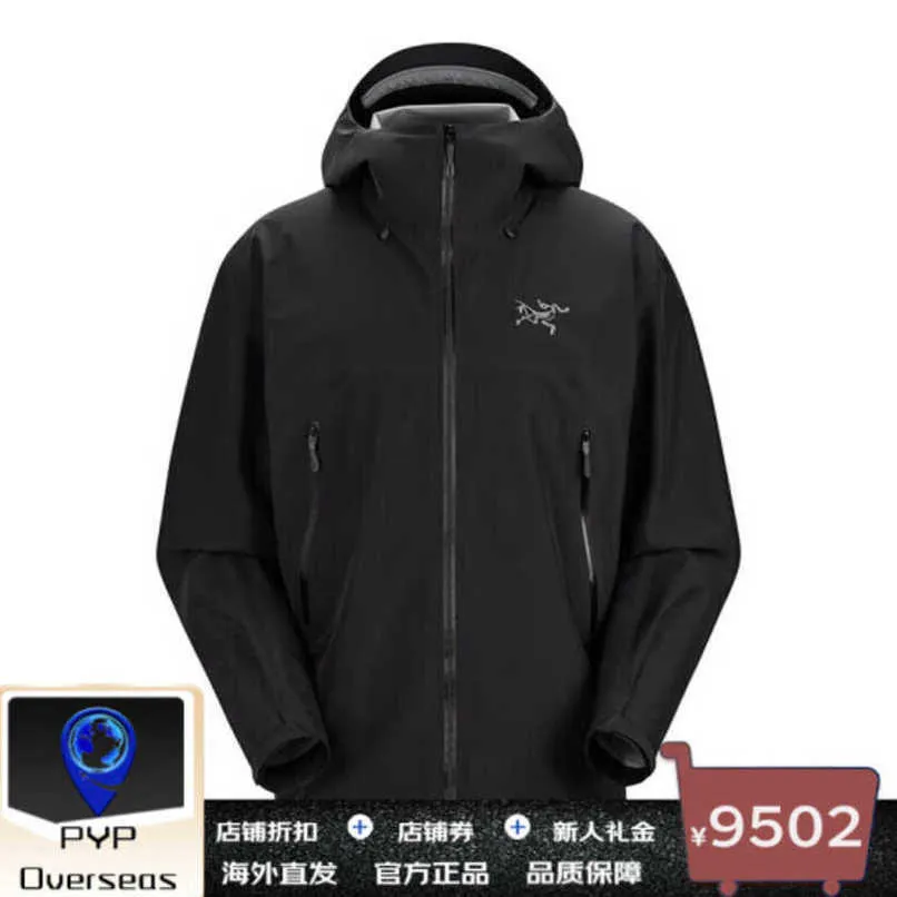 Pulls à capuche pour hommes Designer Arcterys Veste de mode Manteaux Vestes Homme Designer Arcterys Sweat à capuche Archaeopteryx Beta Light Imperméable Respirant Ligh