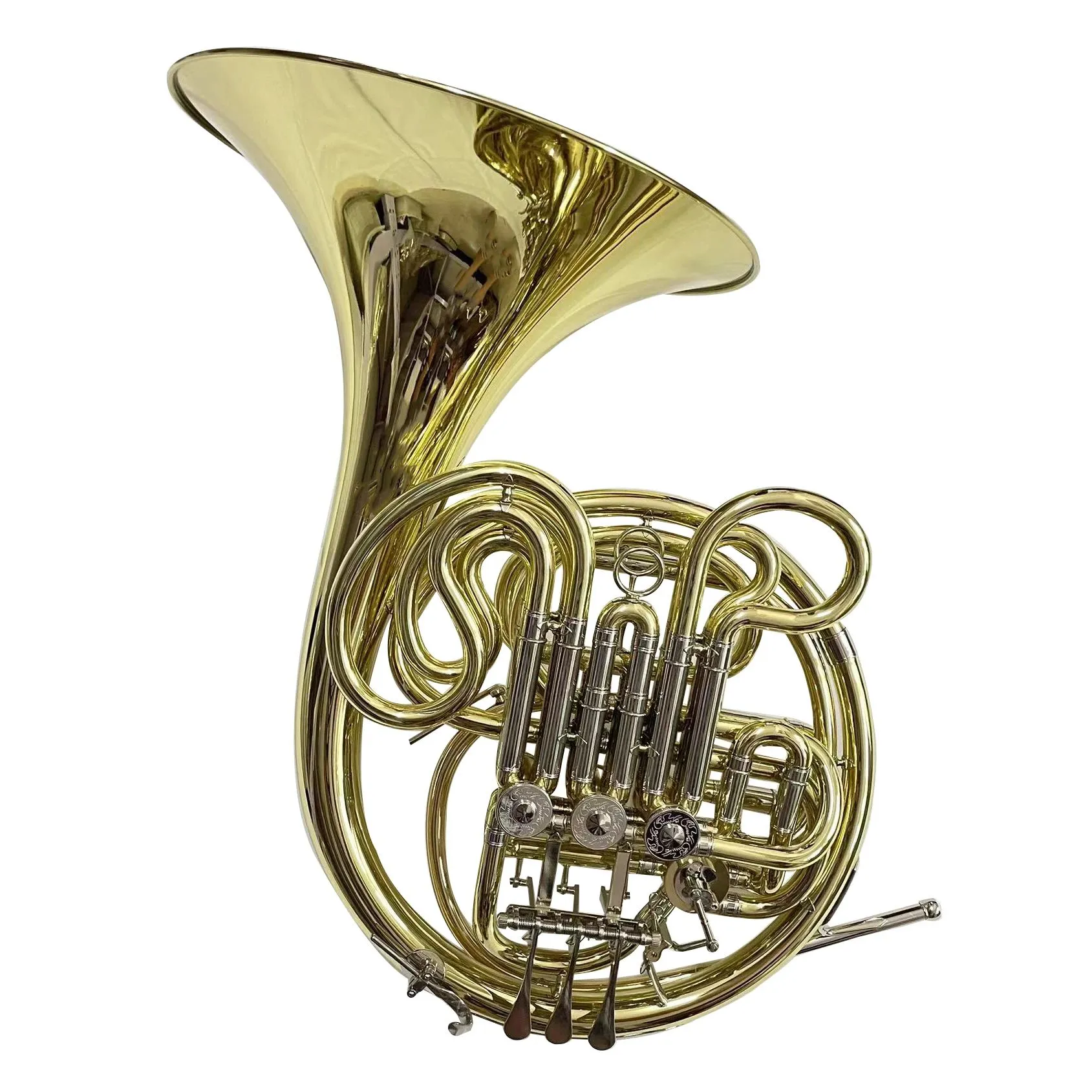 Popular market selling yellow brass departed french horn for professional player