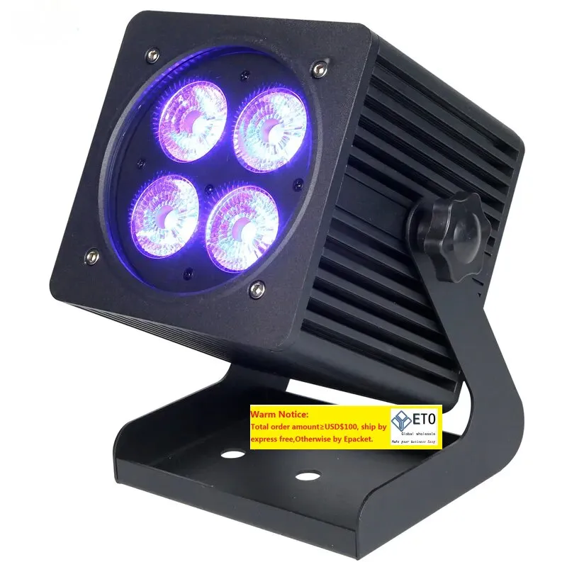 Floja LED Recargable: Impermeabilización RGBAW UV 4x18W Batería Etapa ...