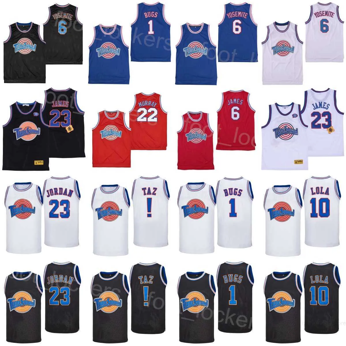 Tune Squad Moive Basketball 2 Daffy Duck Findeys 10 Lola Bunny Looney Tunes Space Jam 22 1 Bugs Bunny Lebron James 6 Michael 23 1 223 DHgate