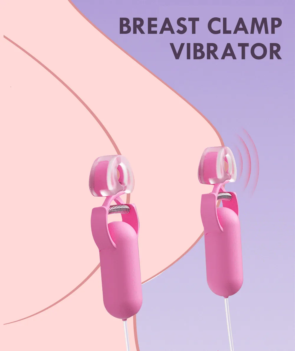 sex toy in shower Vibrating Nipple Clamps: Nipple Vibrator and Clitoral Clip for Breast  Massage and Clitoral Stimulation - Female Sex Toy for Women - Adult 18+ Toy  230426 from Dhgate Vibrators
