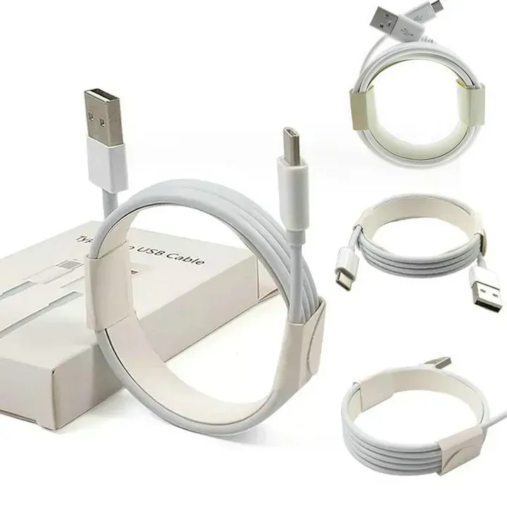 OEM-Typ-C-USB-Kabel mit Kleinverpackungsverpackung für Samsung Galaxy S8 S9 S10 S20 S21 S22 Google 6 5 Xiaomi 11 10 LG G5 Schnellladung Typ C Hochgeschwindigkeits-Ladekabel
