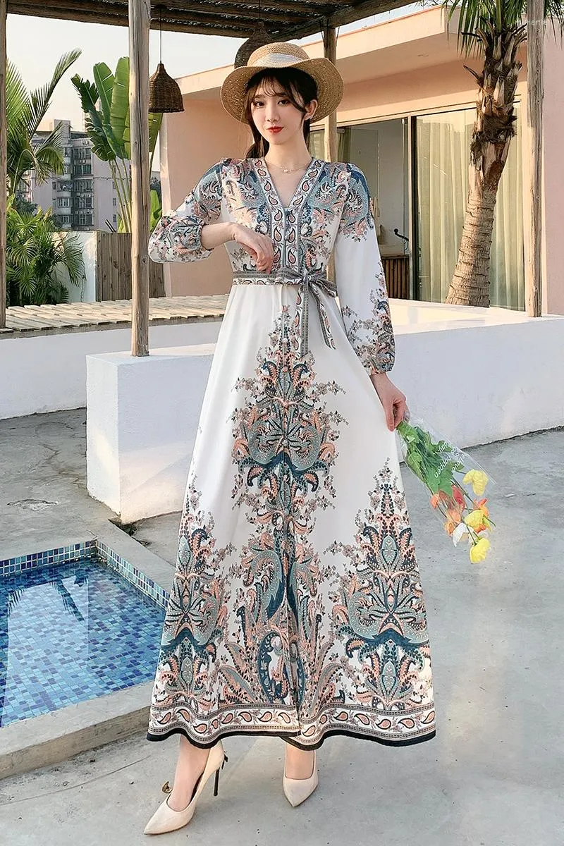 Ladies hot sale spring dresses