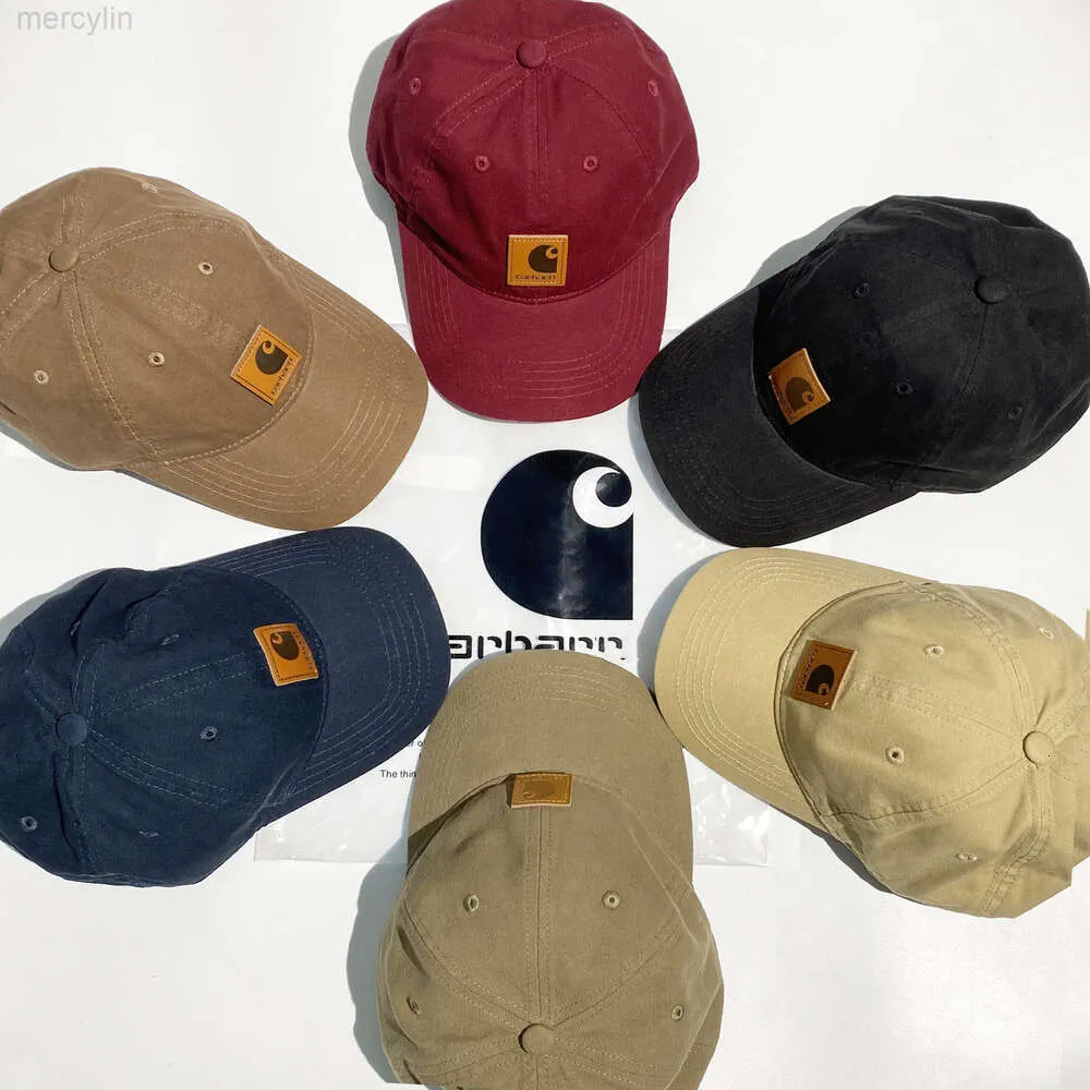 Designer Carhart Hat Caps Agent Kaha Washes Old Curved Brimmed Hat Duck Tongue Baseball Hat Tide