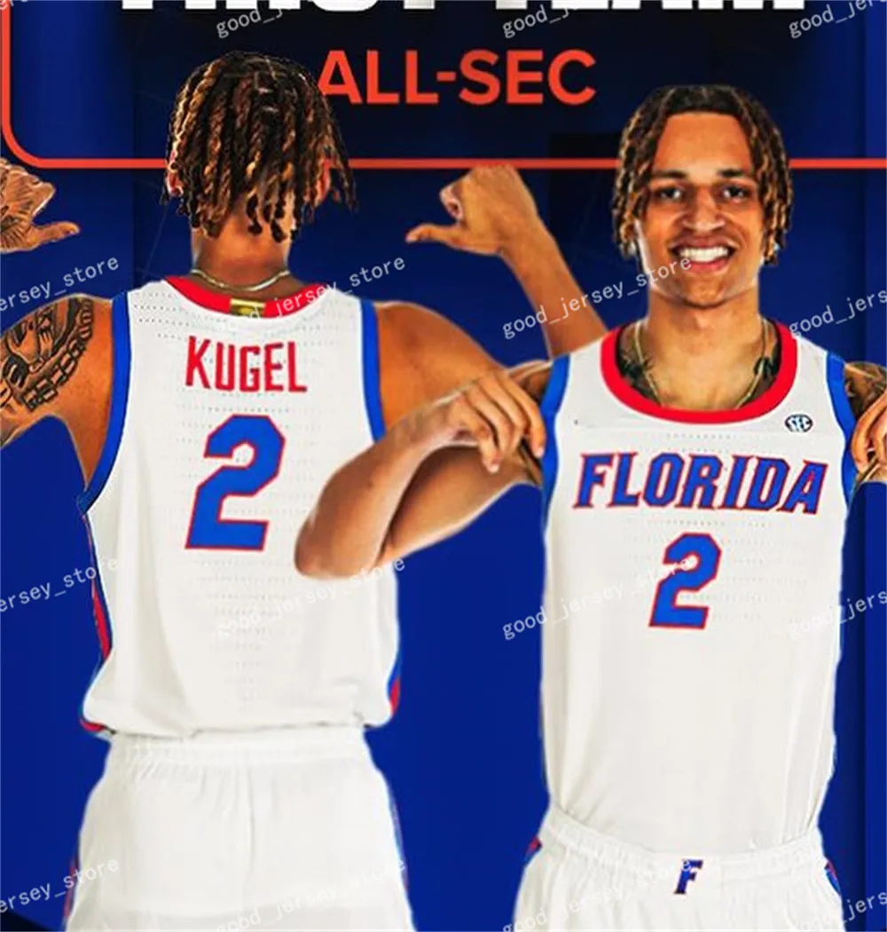 Custom Stitched Florida Gators Basketball Jersey Bennett Andersen Walter Clayton Jr. Alex Condon Micah Handlogten Thomas Haugh