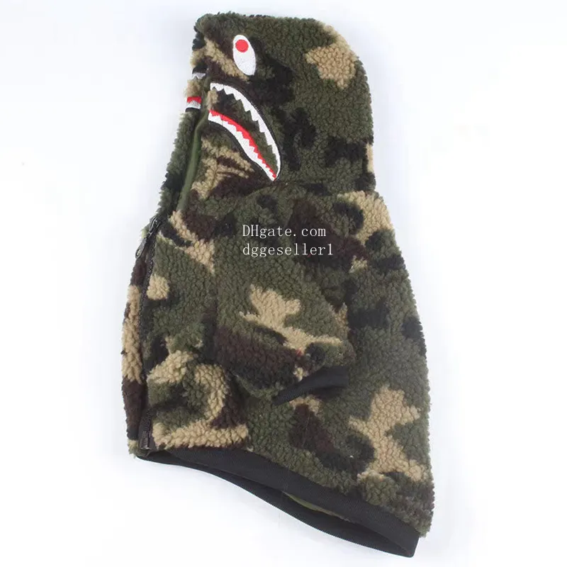 Camuflaje De Invierno Para Perros De Invierno Chaqueta 100% A