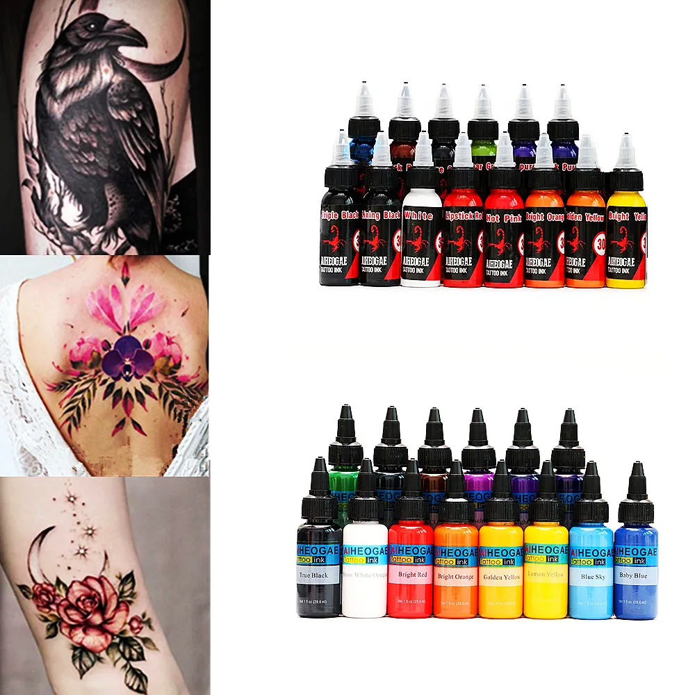  Intenze Professional Tattoo Ink Black Sumi 12oz : Beauty &  Personal Care