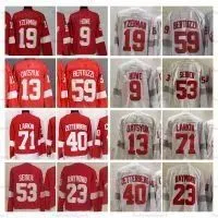 2021 Reverse Retro 71 Dylan Larkin Hockey Jerseys 59 Tyler Bertuzzi 23 Lucas Raymond 53 Moritz Seider Henrik Zetterberg Gordie Howe Steve