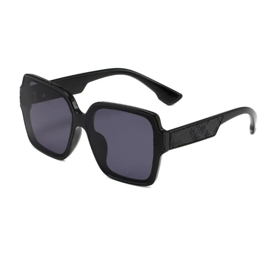 Gafas de sol de lujo para mujer 96006, gafas de sol de moda para hombre, protección UV400, gafas de diseñador para hombre, bisagra de Metal con gradiente para mujer