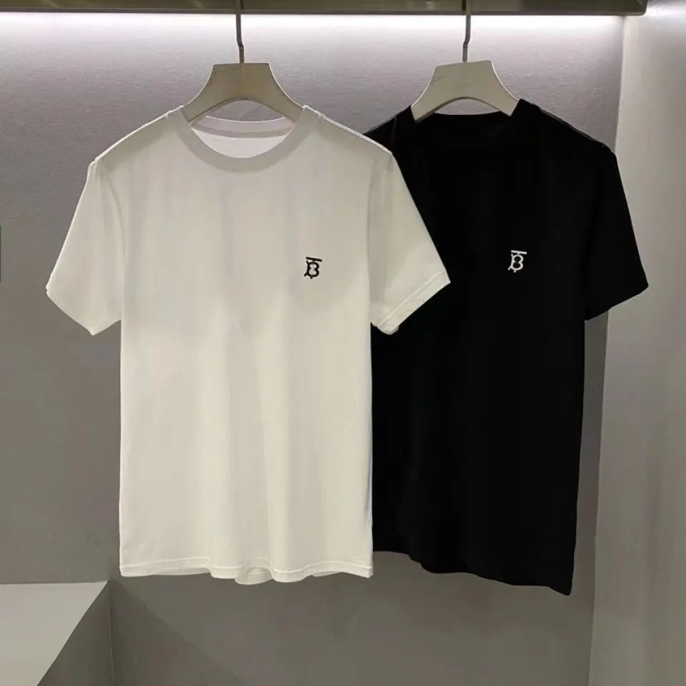 Camisetas de camisetas masculinas camisa de grife masculina T feminina Moda Moda Marca casual Camisas preto e branco