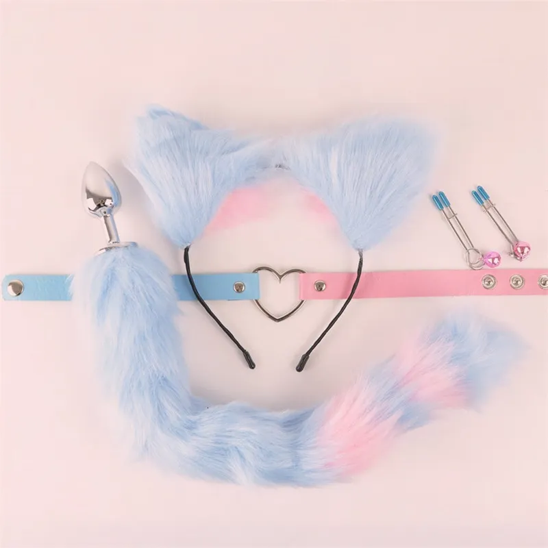 Cat Tail Butt Plug Aluminum Alloy Kitten Play Cosplay Set for Men from  Dhgate Anal Toys - price 20.94