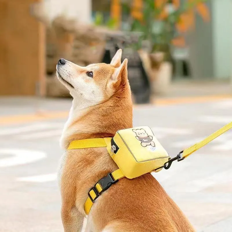 Taşıyıcı Pet Dog Sırt Çantası Bag Tasma Köpekleri ile Seyahat Kampı Yavru Kedi Aksesuarları için Kendi Taşıyıcı Kendi Taşıyıcı Göğüs Kayışı Toptan CW369