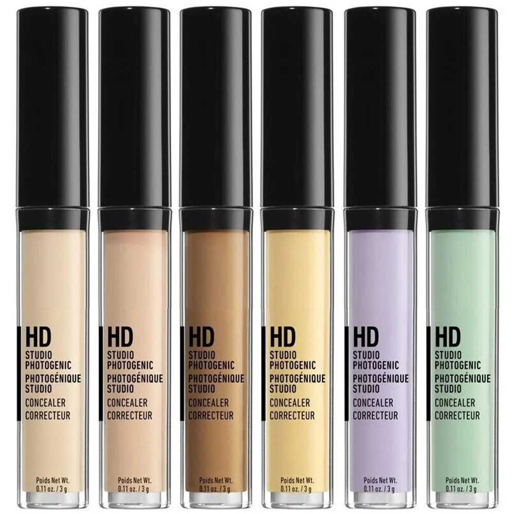 NY -X HD Photogenic Liquid Concealer 3g Foundation fond de teint In 12 Shades