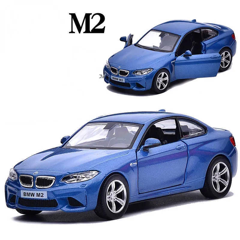 Voiture Miniature BMW M5 Bleue – échelle 1/32 – Marque DAFFI – Neuve