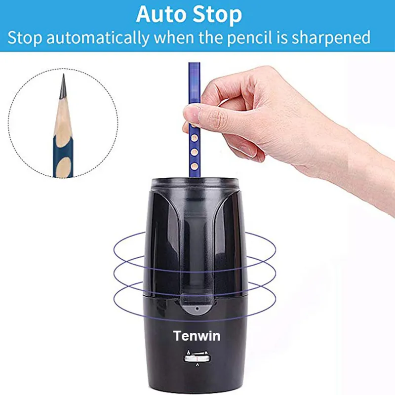 AFMAT Long Point Pencil Sharpener, Auto Stop & Fast Sharpening, Electric  Pencil Sharpener for Artists, Super Long Point, Artist Pencil Sharpener  Plug