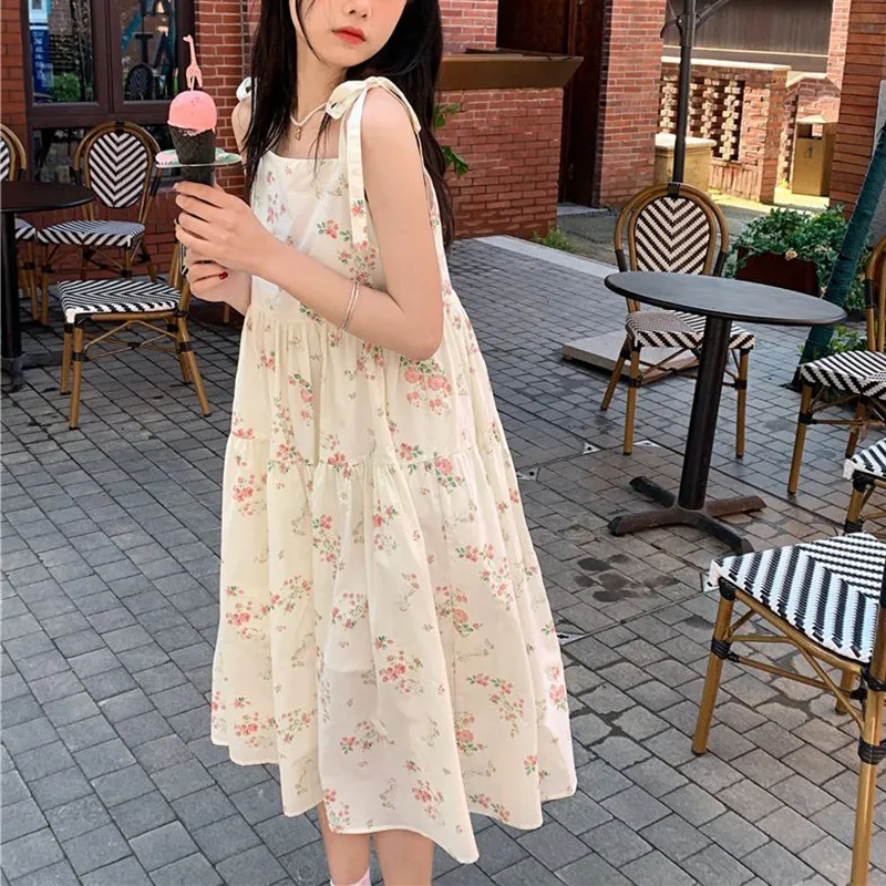 Rimocy Casual Summer Dresses For Women Floral Midi... From Lang01, $12.88  In Bulk