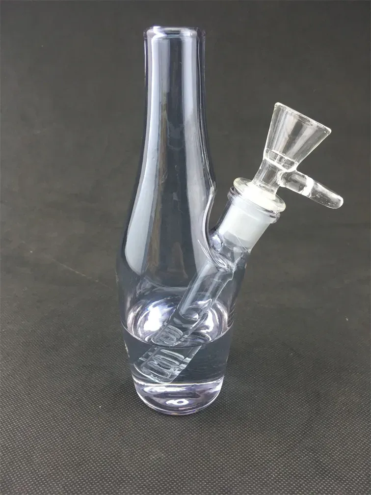 Glass hookah, very easy to clean oil rig smoking pipe, factory direct price concessions