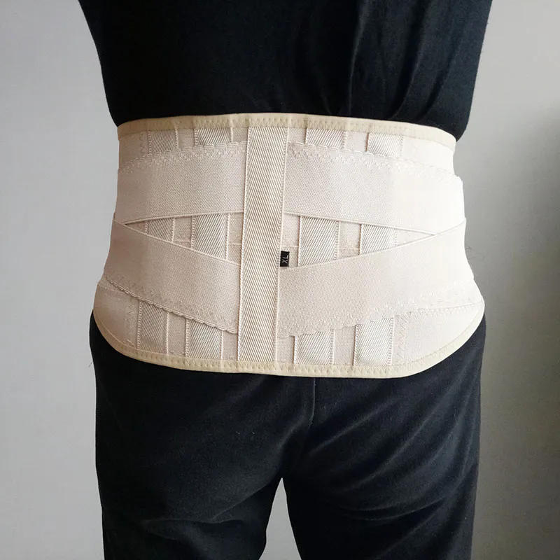 Taille entièrement élastique, protection de taille en plaque d'acier, taille élastique quatre saisons, ceinture respirante, support de taille