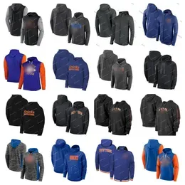 Men Women Youth ``Knicks``Hoodie 2023 City Pullover 75th Anniversary Performance Full-Zip Basketball````Hoodies