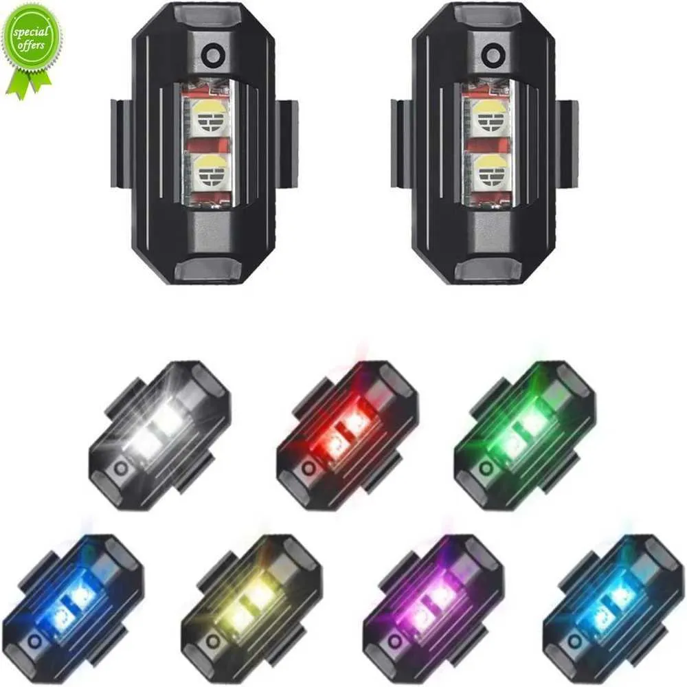 7 kolorów LED Aircraft Strobe Lights USB ładowanie drona Strobe Light