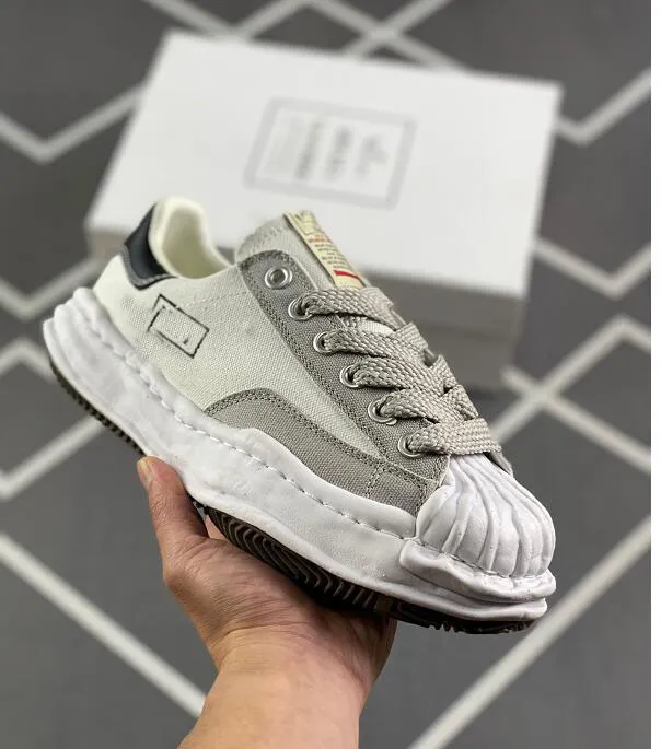 muFoundrymews Canvas Shoes 厚底 itimi COTTON CANVAS LOW-TOP SNEAKERS – THE SHOP YOHJI YAMAMOTO