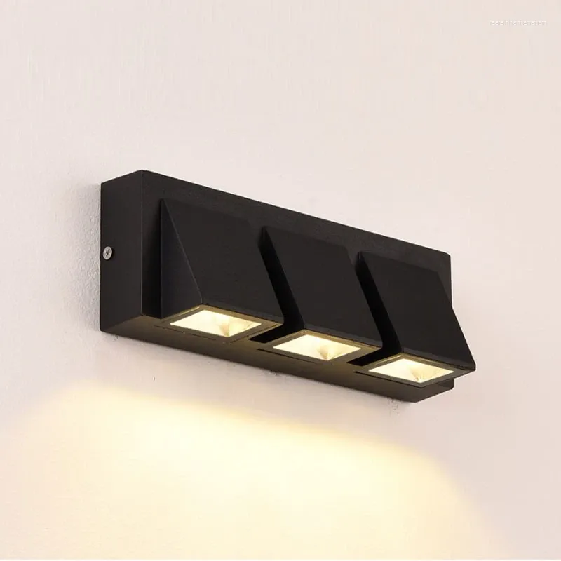 Wall Lamps Modern Minimalist Lamp LED Aluminium Sconce IP65 Waterproof Home Stairs Bedroom Bedside Bathroom Light Decor