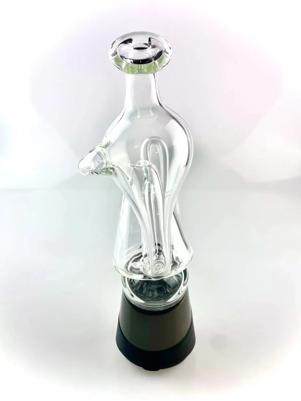 New design clear Vortex type peak & carta tops , smoking pipes easy to clean, welcome yo place your order ,only sell glass top in this link no e-rig