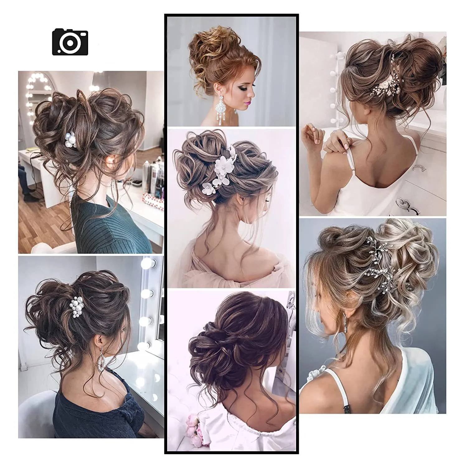 22 Glamorous Messy Updos You'll See in 2024