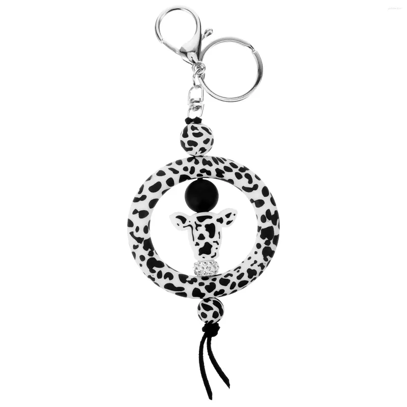 Keychains Silicone Key Ring Armband Chain Wristband Wristlet Keychain Harts Women