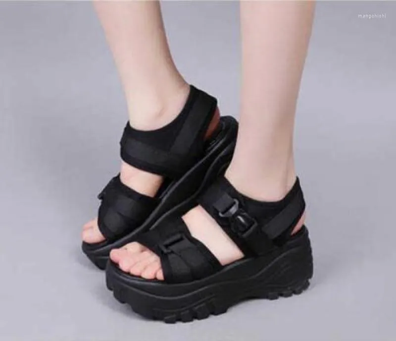 Dress Shoes Womens Casual Peep Toe Sport Sandals Wedge High Heels Slingbacks Platform