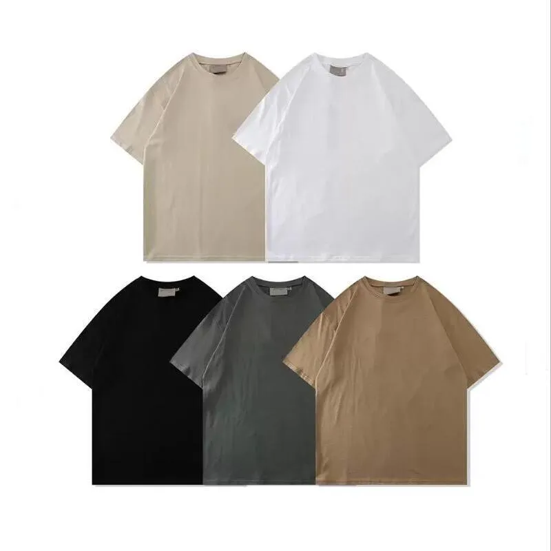 Designer-Herren-Tide-T-Shirts Brustbrief laminierter Druck Kurzarm High Street Loose Oversize Casual T-Shirt 100% reine Baumwolle Tops für Männer und Frauen