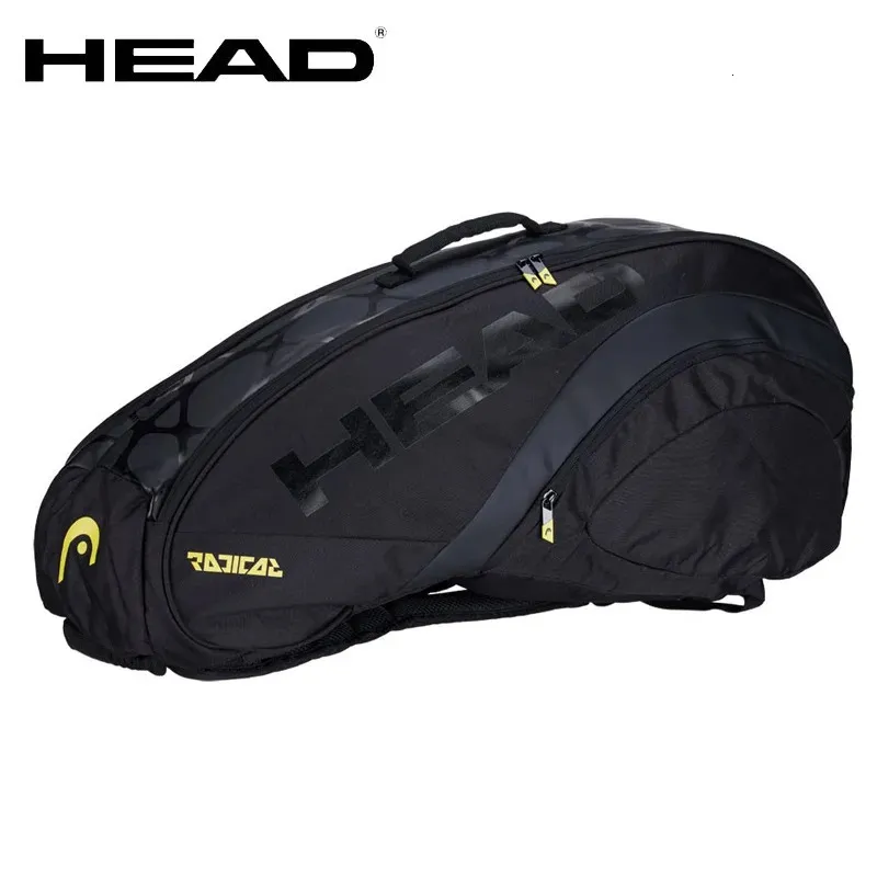 Borse da tennis Borsa da tennis HEAD Confezione da 6 racchette da tennis Borsa da tennis Radical 25th Anniversary Limited Zaino da tennis da uomo Zaino da tennis raquete padel bag 231127