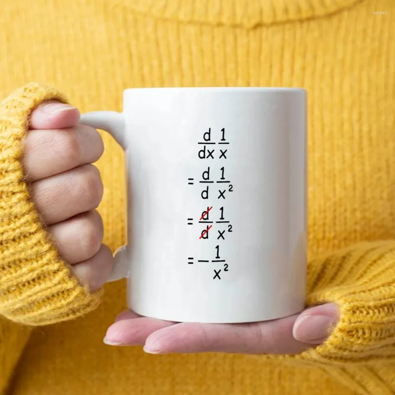 Muggar enkel matematik formel rolig kreativ kaffe mugg te cup college sovsal dricka