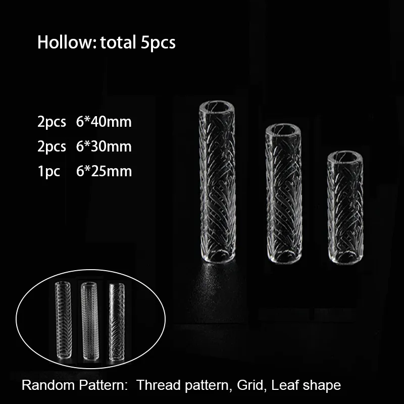 Ruby Pill Hollow Pillar Set Terp Pearls Beads Insert Pillar For Dab Rig Quartz Banger Nails Water Bong Smoking Shop 18mm 25mm 30mm 40mm